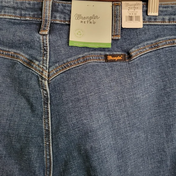 WRANGLER Wyetta Retro Super Bell High Waist Flare Denim Blue - Picture 13 of 16